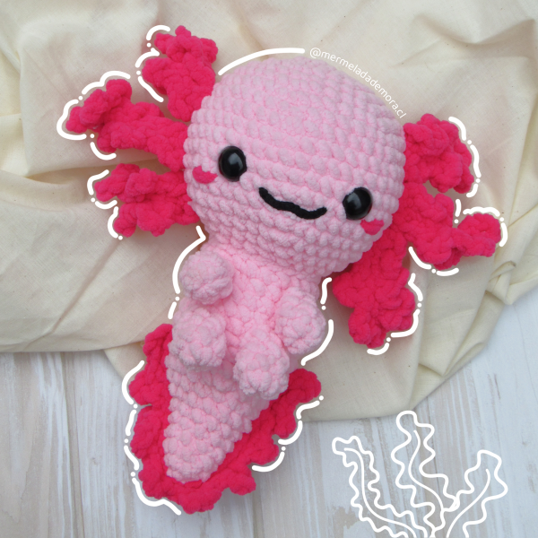 Ajolote Amigurumi XXL